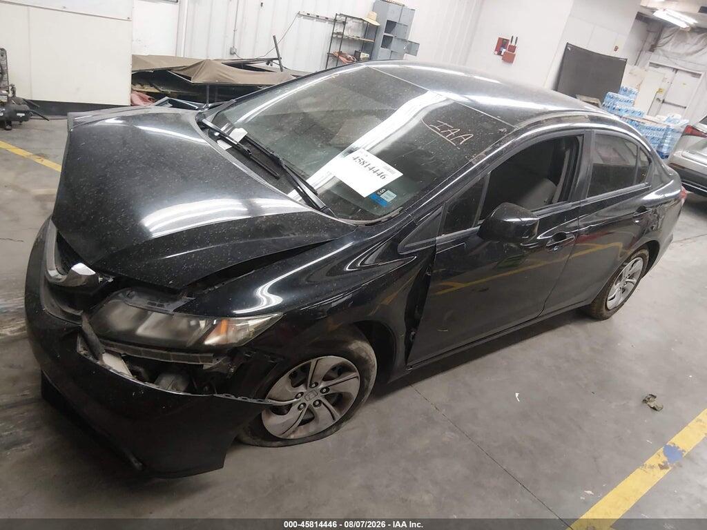 2HGFB2F59DH301632 2013 HONDA CIVIC photo no. 2