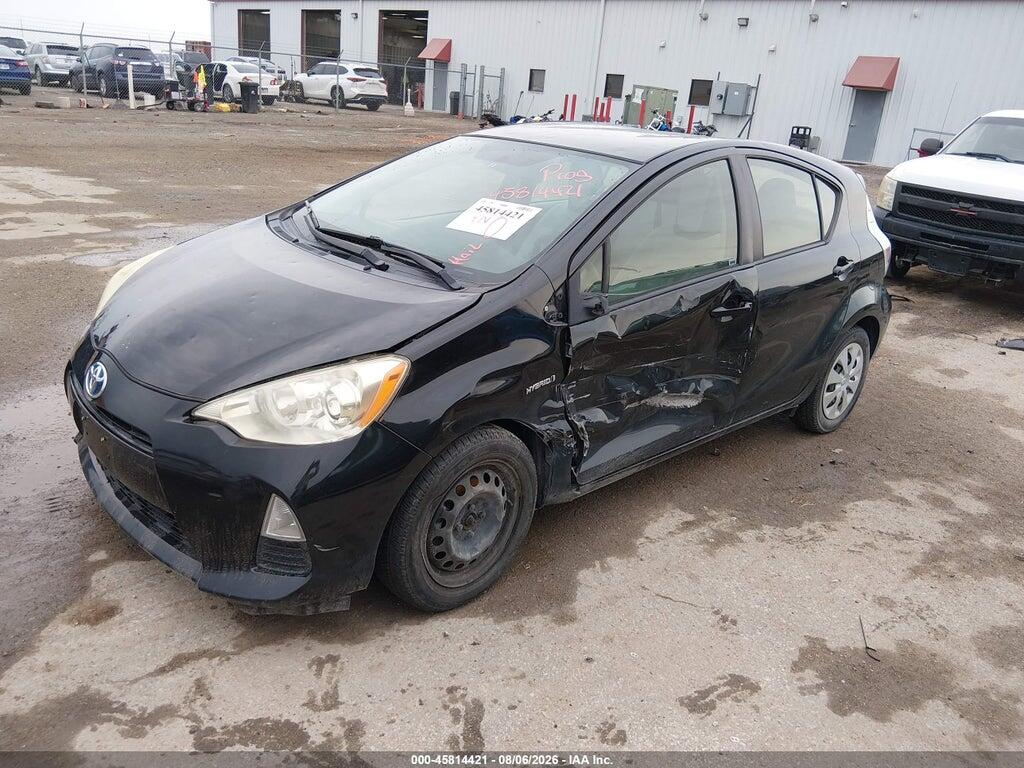 JTDKDTB35D1532544 2013 TOYOTA PRIUS C photo no. 2
