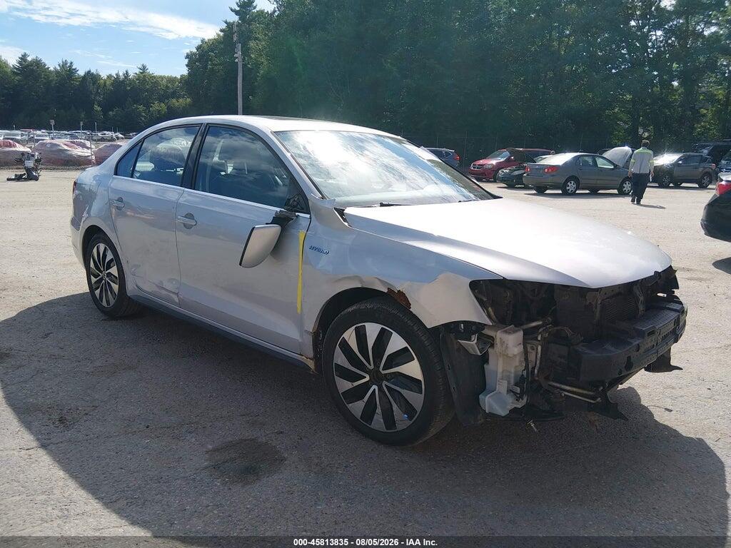 2013 VOLKSWAGEN JETTA HYBRID 3VW637AJ2DM297693
