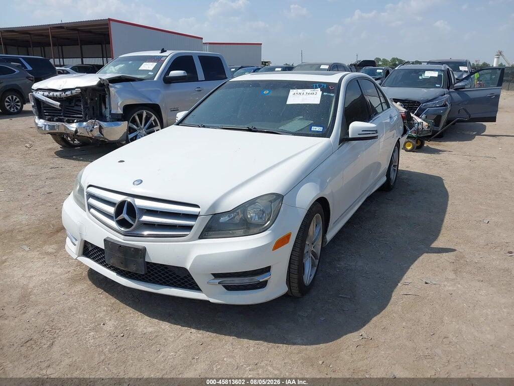WDDGF4HB8DA768115 2013 MERCEDES-BENZ C 250 photo no. 2