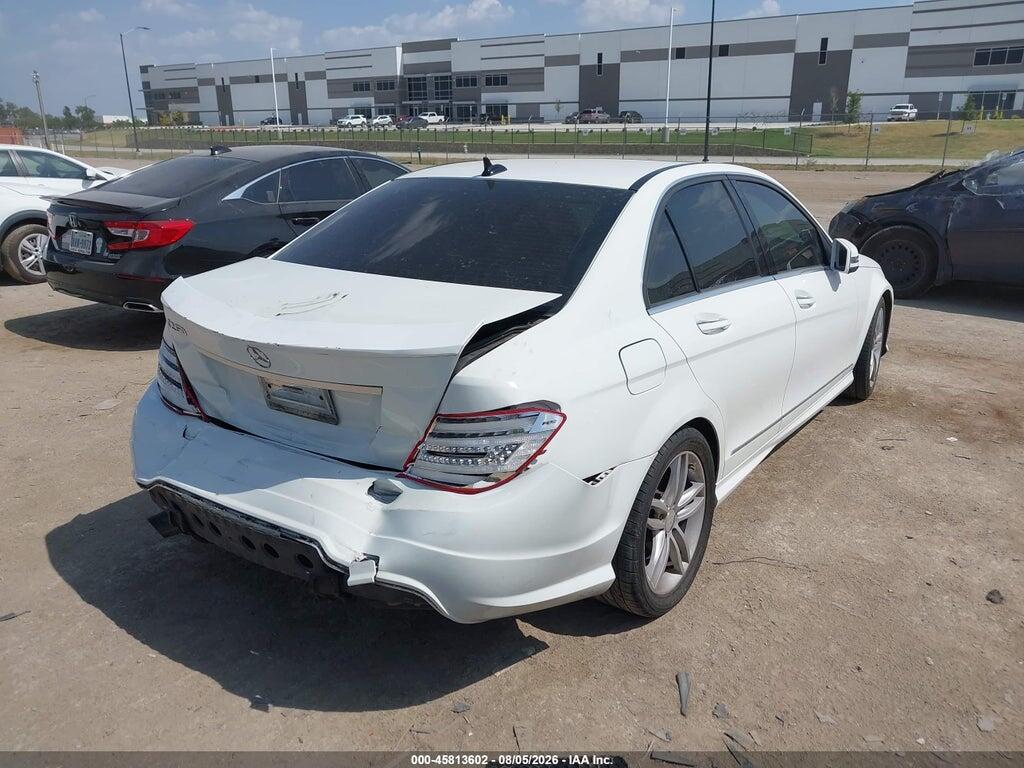 WDDGF4HB8DA768115 2013 MERCEDES-BENZ C 250 photo no. 4