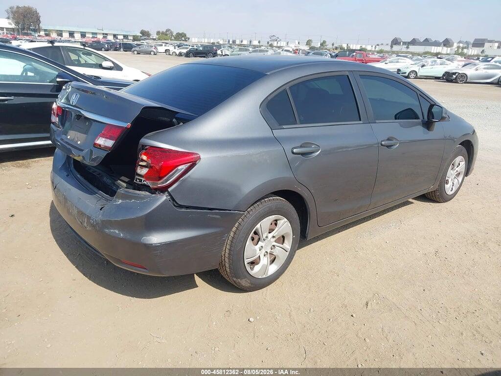 19XFB2F50DE258731 2013 HONDA CIVIC photo no. 4