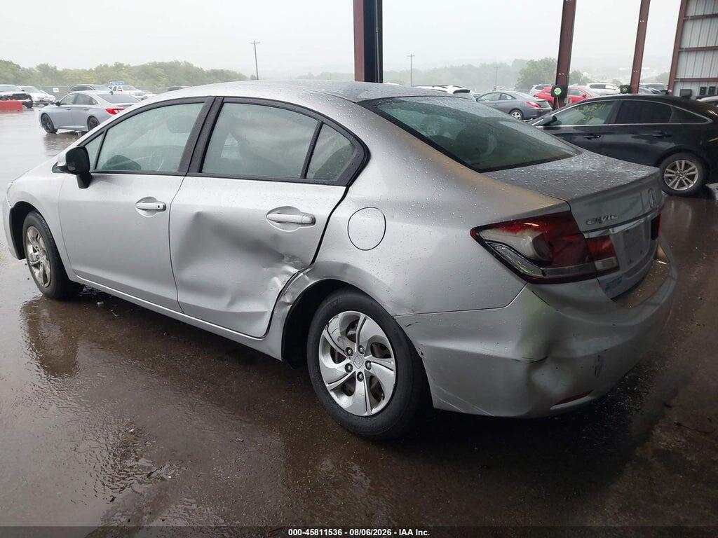 19XFB2F59DE027231 2013 HONDA CIVIC photo no. 3