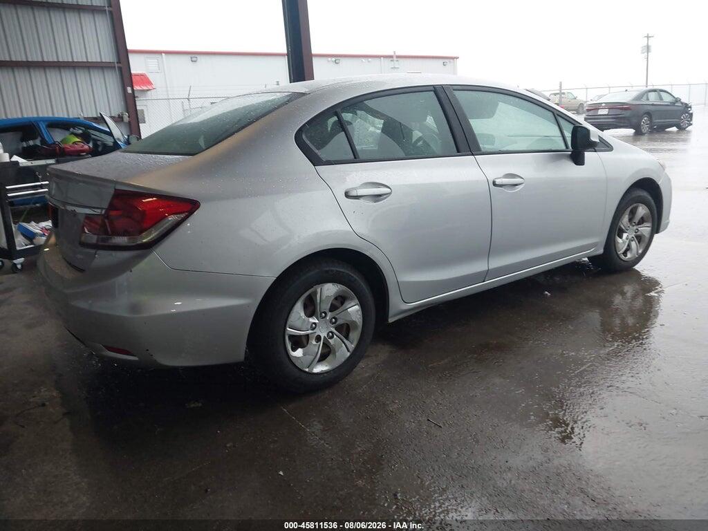 19XFB2F59DE027231 2013 HONDA CIVIC photo no. 4
