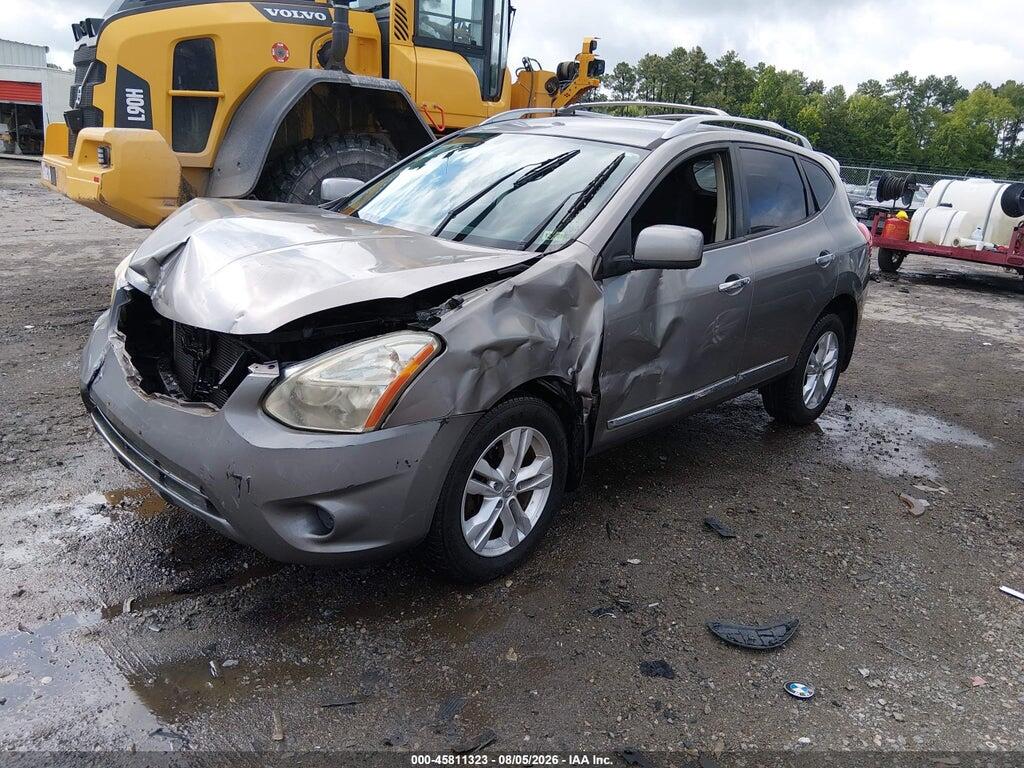 JN8AS5MV2DW136302 2013 NISSAN ROGUE photo no. 2