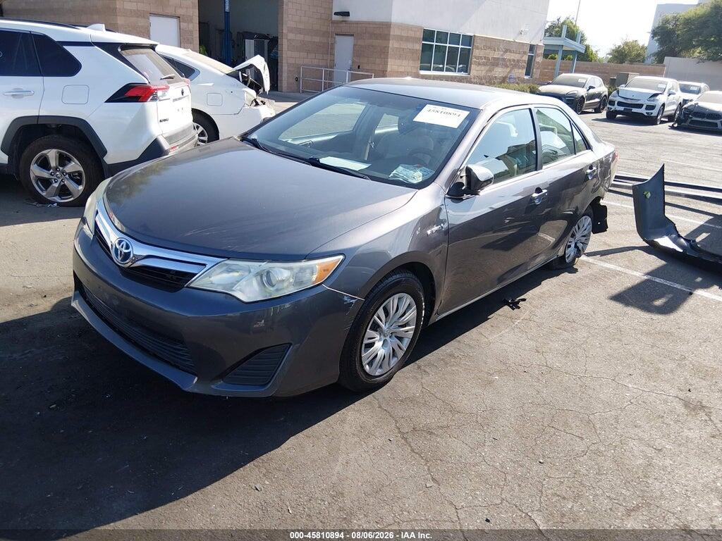 4T1BD1FK5DU081289 2013 TOYOTA CAMRY HYBRID photo no. 2