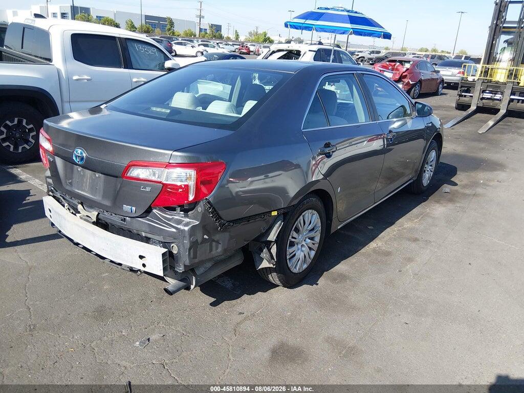 4T1BD1FK5DU081289 2013 TOYOTA CAMRY HYBRID photo no. 4