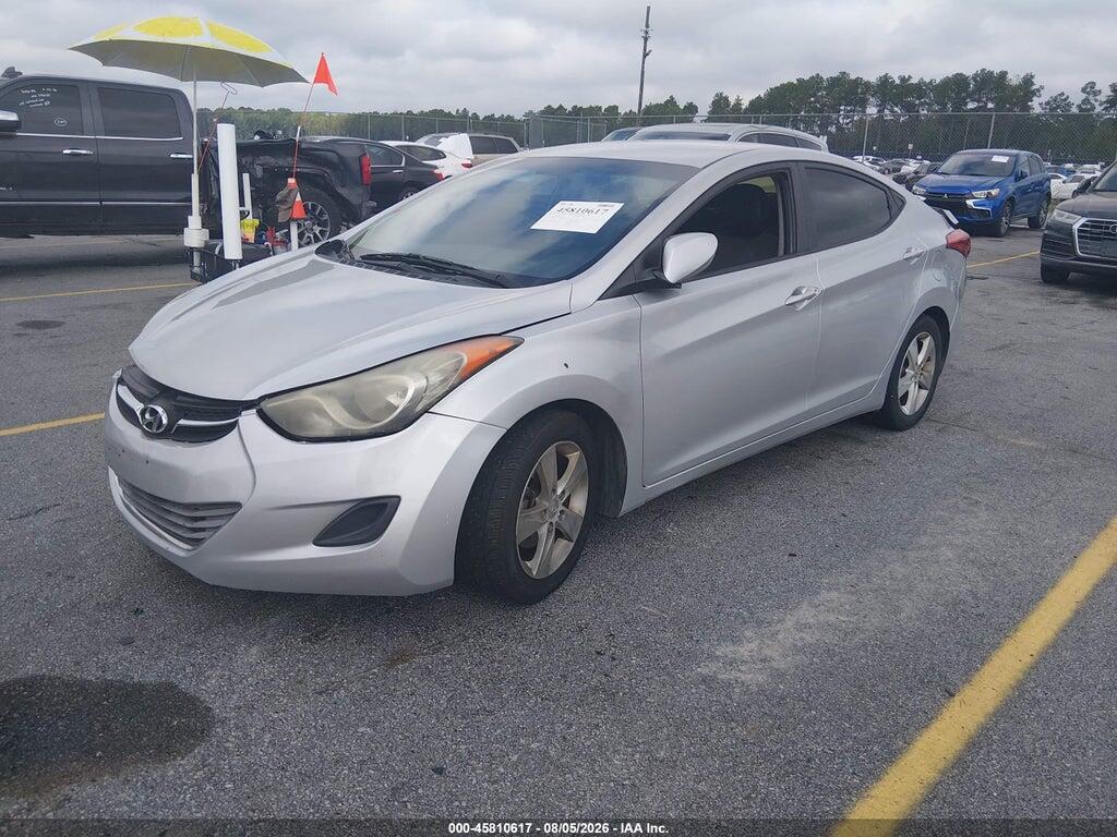 5NPDH4AE6DH286473 2013 HYUNDAI ELANTRA photo no. 2