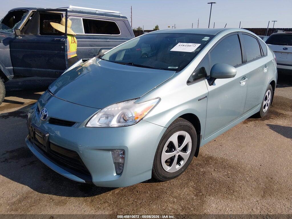 JTDKN3DU0D1620145 2013 TOYOTA PRIUS photo no. 2