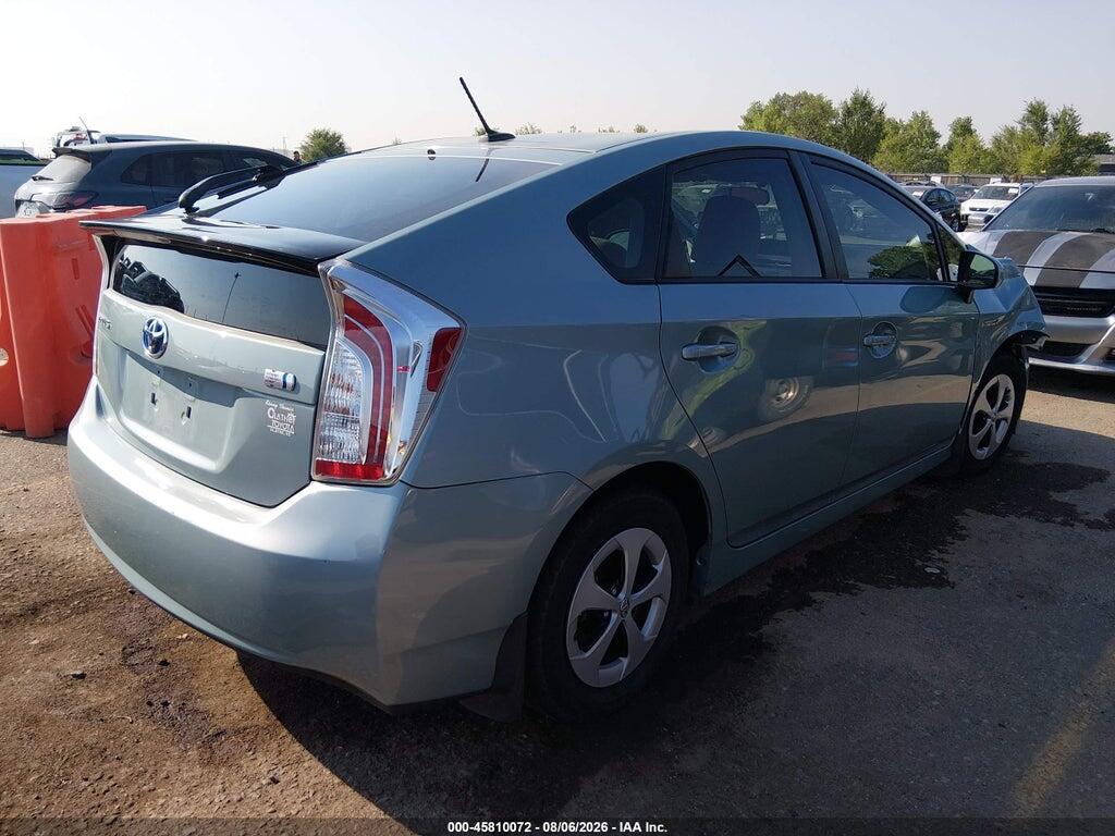 JTDKN3DU0D1620145 2013 TOYOTA PRIUS photo no. 4