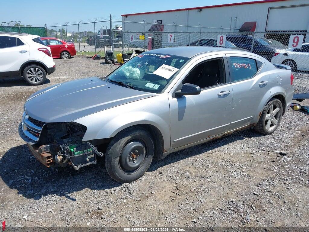 1C3CDZAB8DN741354 2013 DODGE AVENGER photo no. 2