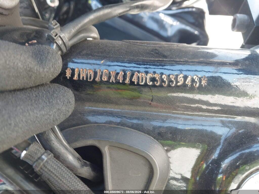 1HD1GX414DC333543 2013 HARLEY-DAVIDSON FXDB photo no. 10