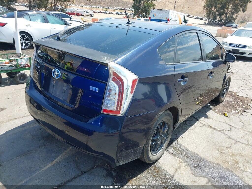 JTDKN3DU0D1731763 2013 TOYOTA PRIUS photo no. 4