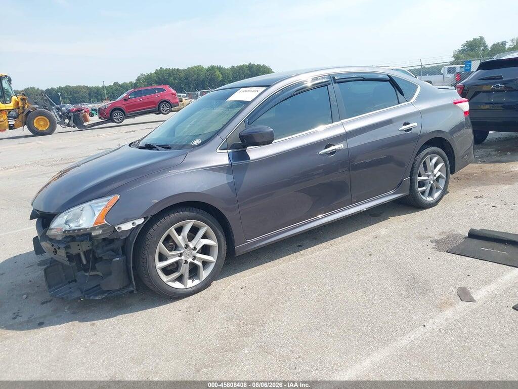 3N1AB7AP1DL793145 2013 NISSAN SENTRA photo no. 2