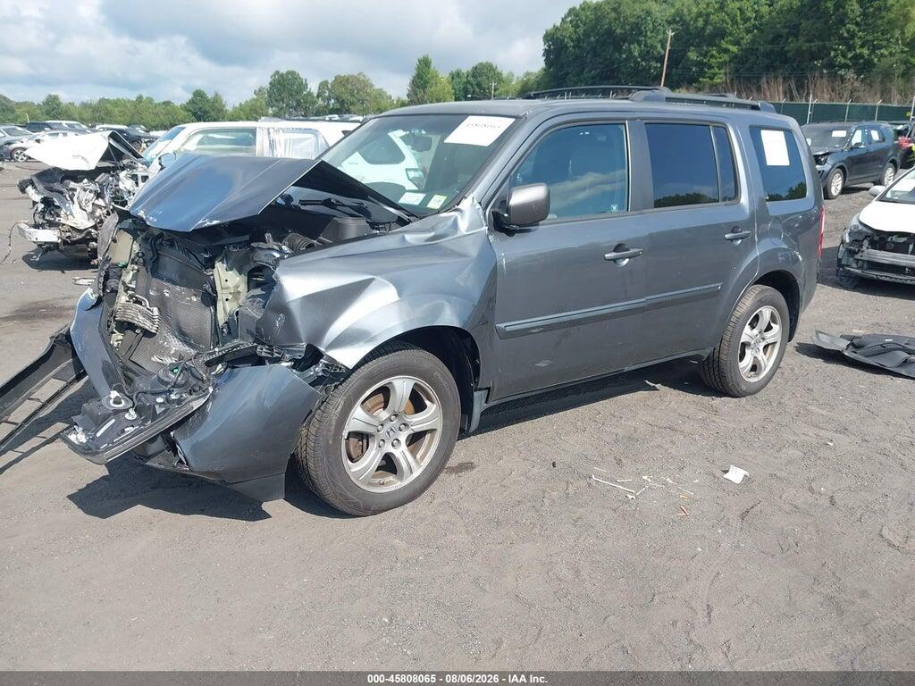 5FNYF4H5XDB014455 2013 HONDA PILOT photo no. 2