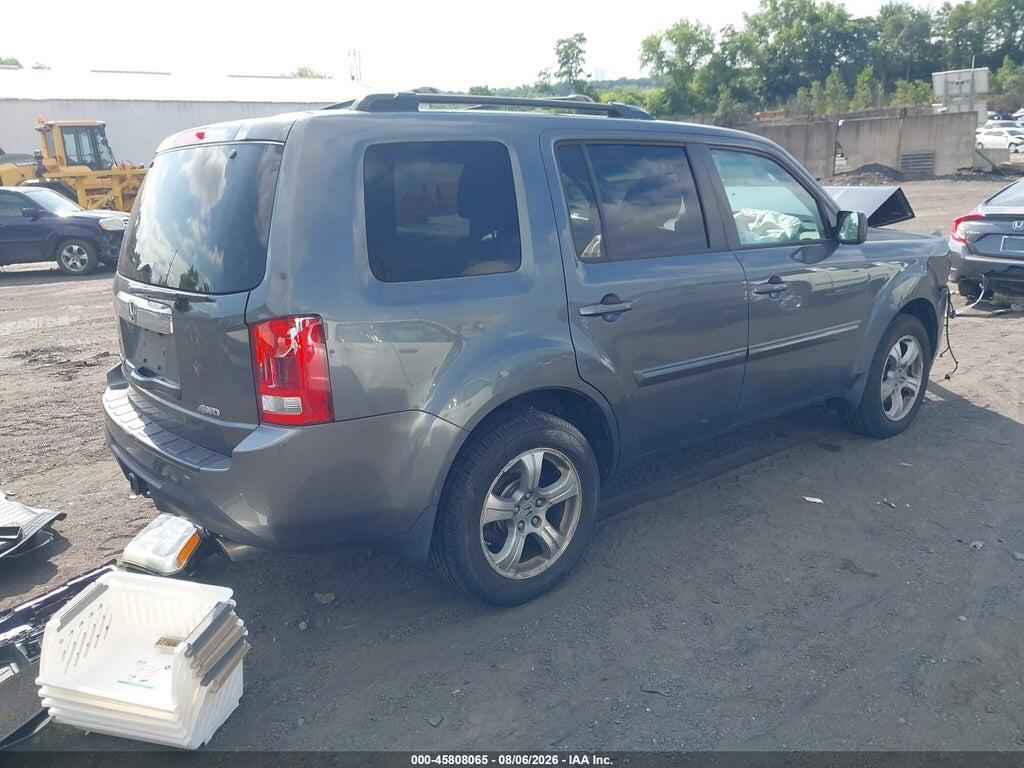 5FNYF4H5XDB014455 2013 HONDA PILOT photo no. 4