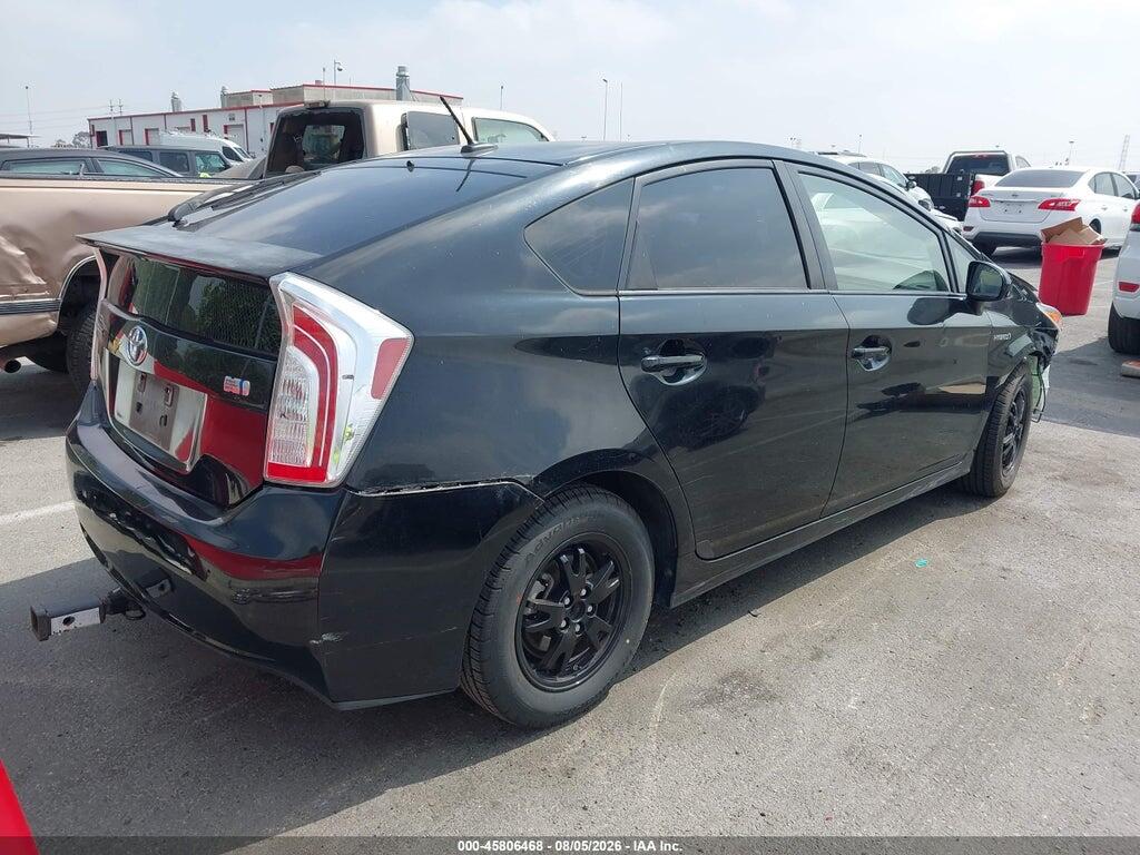 JTDKN3DU7D5645519 2013 TOYOTA PRIUS photo no. 4