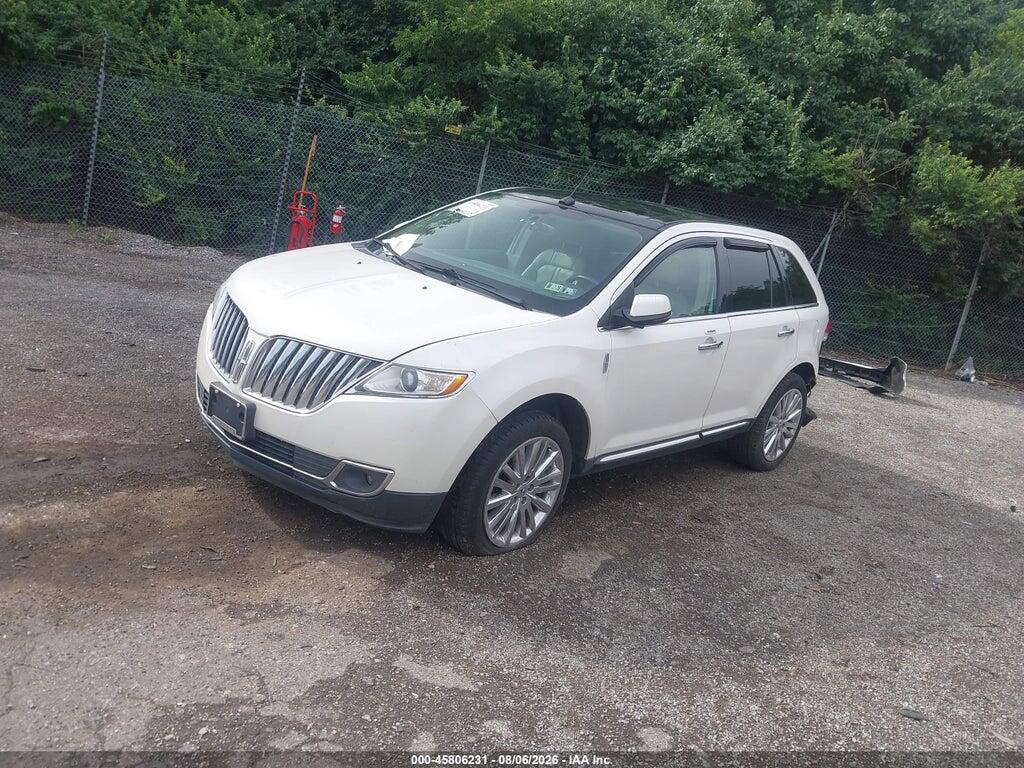 2LMDJ8JK6DBL11188 2013 LINCOLN MKX photo no. 2