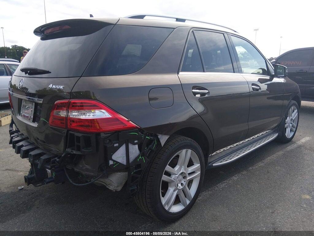 4JGDA5HB3DA162136 2013 MERCEDES-BENZ ML 350 photo no. 4