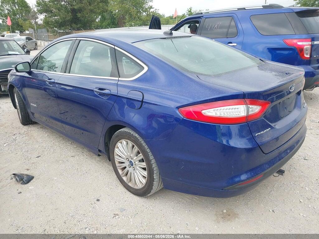 3FA6P0LU9DR264348 2013 FORD FUSION HYBRID photo no. 3