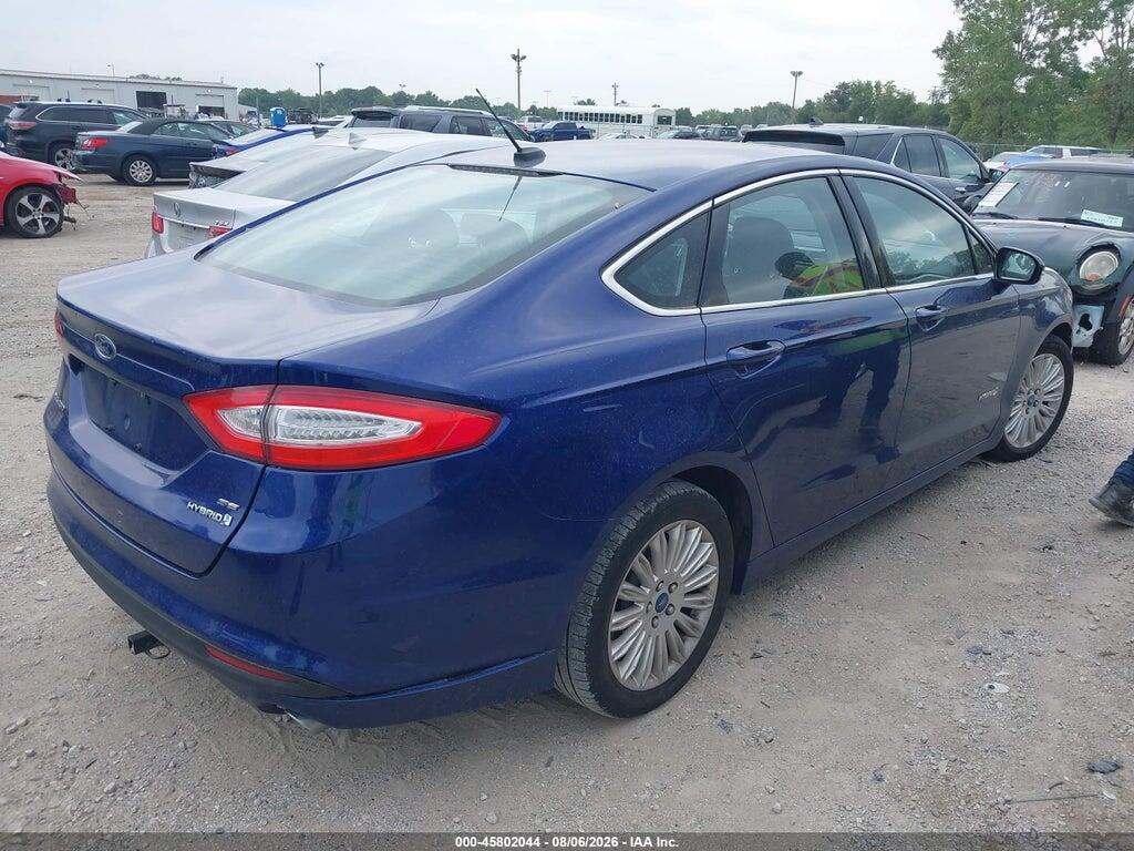 3FA6P0LU9DR264348 2013 FORD FUSION HYBRID photo no. 4