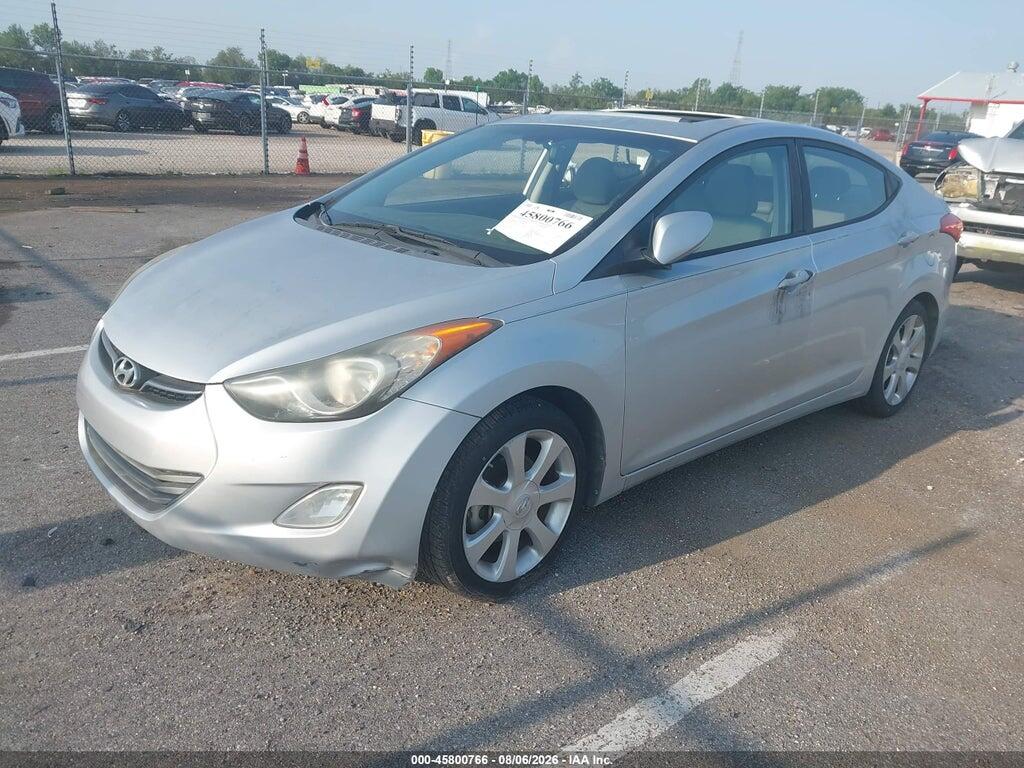 5NPDH4AE5DH160590 2013 HYUNDAI ELANTRA photo no. 2