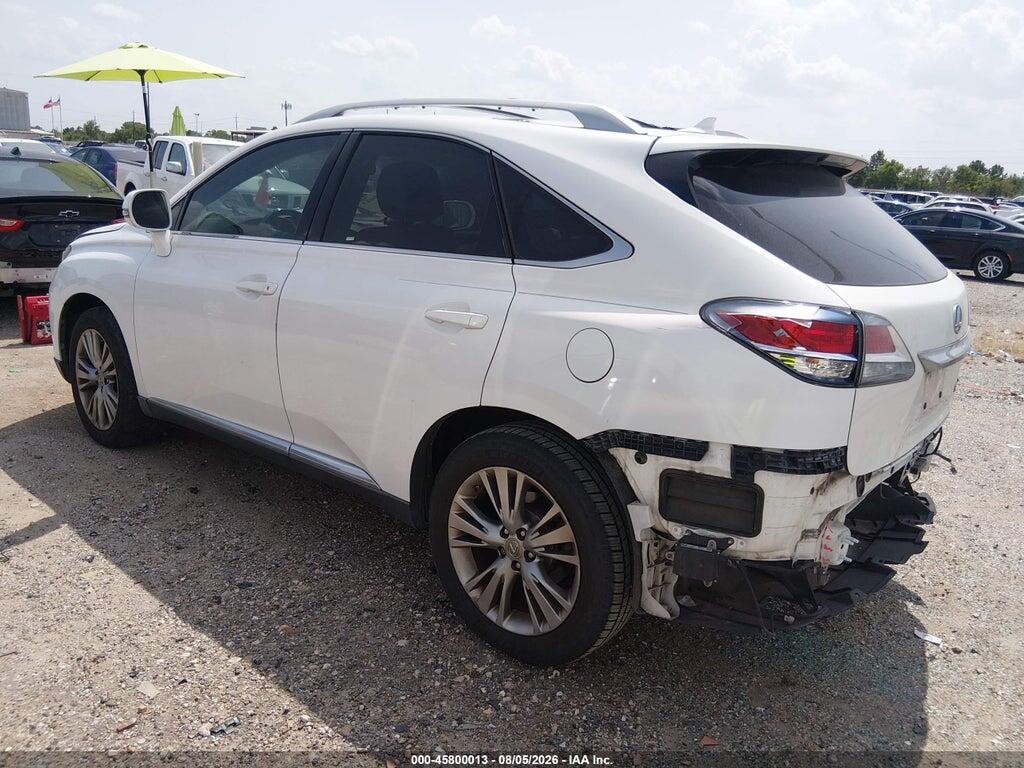 2T2ZK1BA1DC102928 2013 LEXUS RX 350 photo no. 3