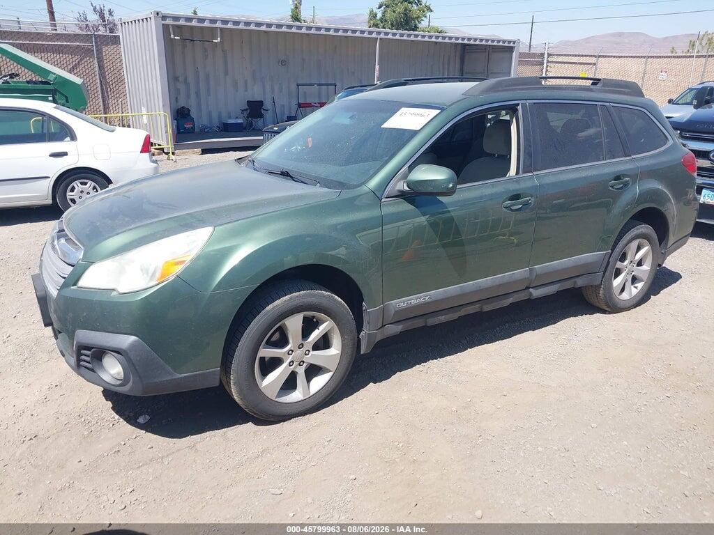 4S4BRBCC0D3283726 2013 SUBARU OUTBACK photo no. 2