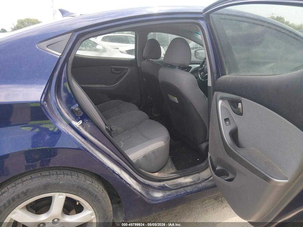 5NPDH4AEXDH282135 2013 HYUNDAI ELANTRA photo no. 8