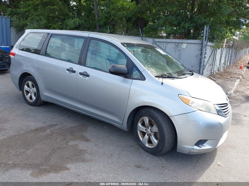 5TDZK3DC6DS394016 2013 TOYOTA SIENNA photo no. 1