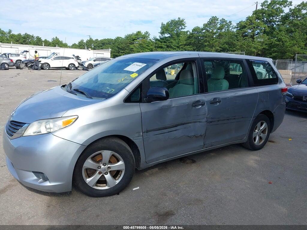5TDZK3DC6DS394016 2013 TOYOTA SIENNA photo no. 6