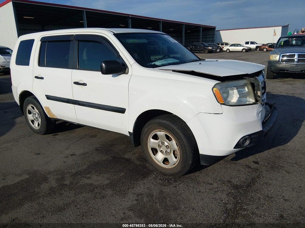 5FNYF3H24DB042834 2013 HONDA PILOT photo no. 1