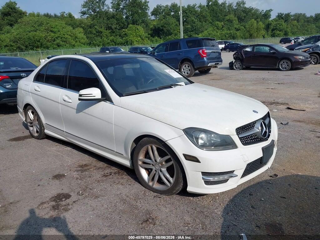 WDDGF8AB7DR241430 2013 MERCEDES-BENZ C 300 photo no. 1
