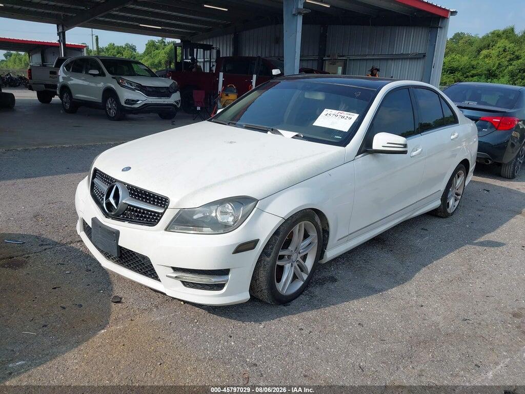 WDDGF8AB7DR241430 2013 MERCEDES-BENZ C 300 photo no. 2