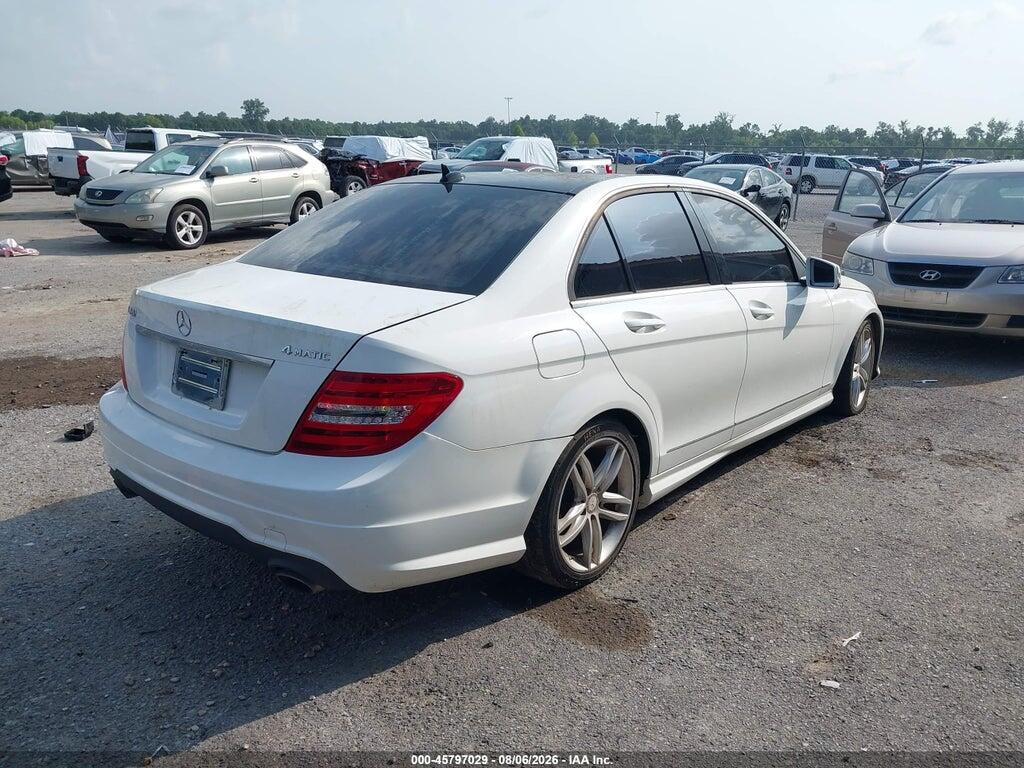 WDDGF8AB7DR241430 2013 MERCEDES-BENZ C 300 photo no. 4