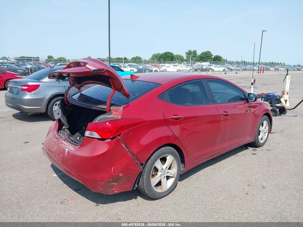 KMHDH4AE2DU629152 2013 HYUNDAI ELANTRA photo no. 4