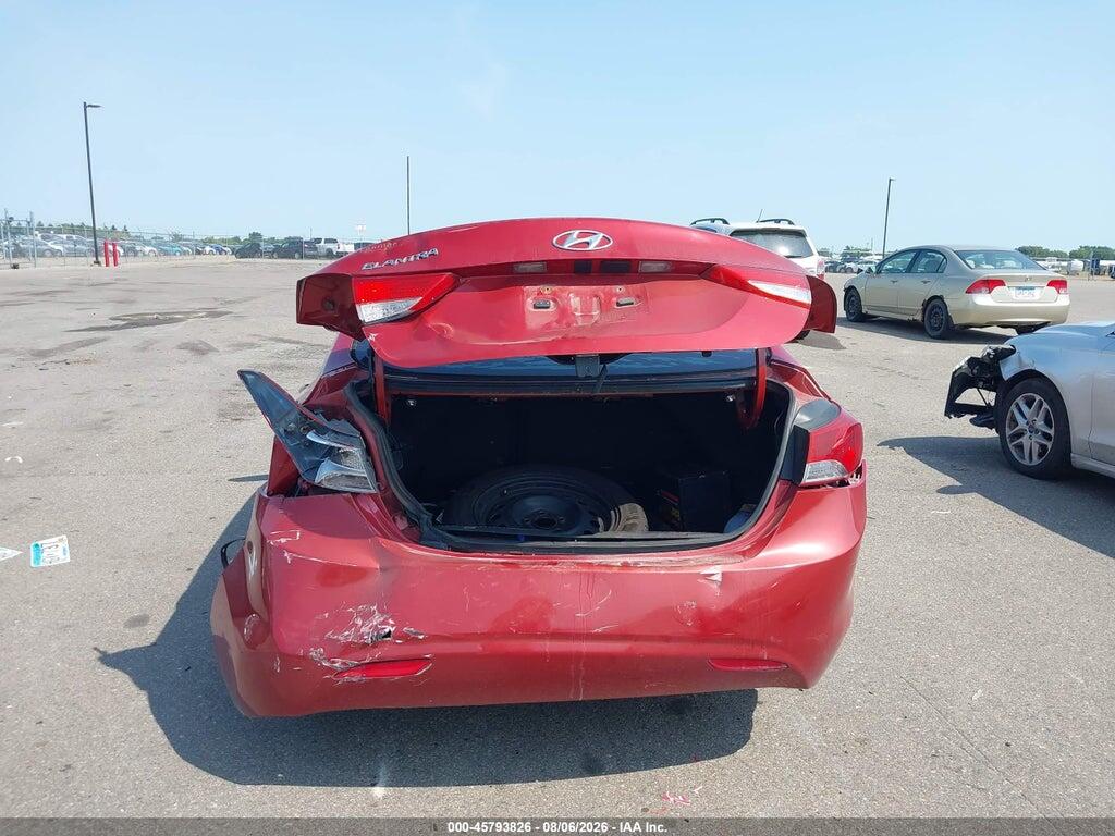 KMHDH4AE2DU629152 2013 HYUNDAI ELANTRA photo no. 6