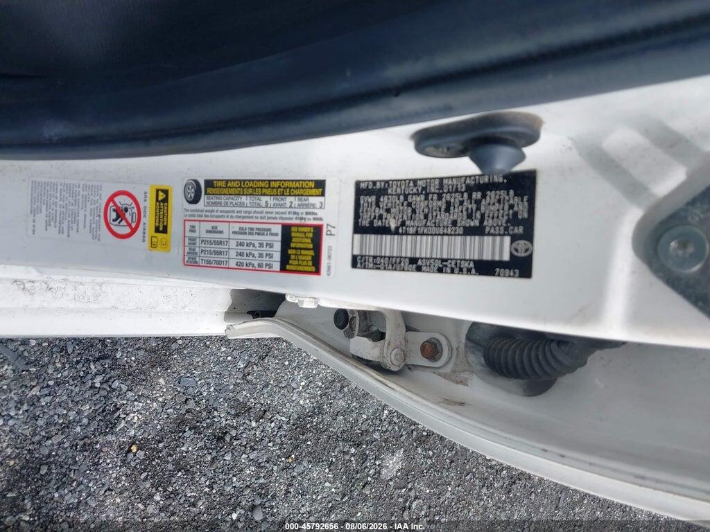 4T1BF1FK0DU648230 2013 TOYOTA CAMRY photo no. 9