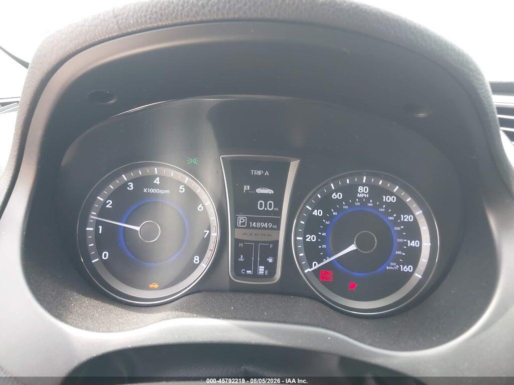 KMHFH4JG0DA297627 2013 HYUNDAI AZERA photo no. 7