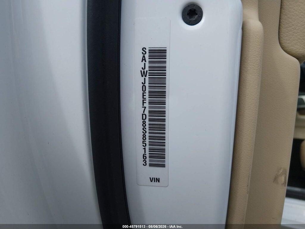 SAJWJ0EF7D8S85163 2013 JAGUAR XF photo no. 9