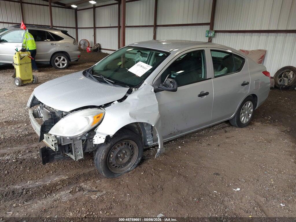 3N1CN7AP3DL845875 2013 NISSAN VERSA photo no. 2