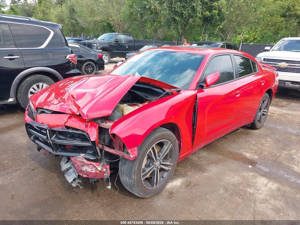 2C3CDXJG4DH656696 2013 DODGE CHARGER photo no. 2
