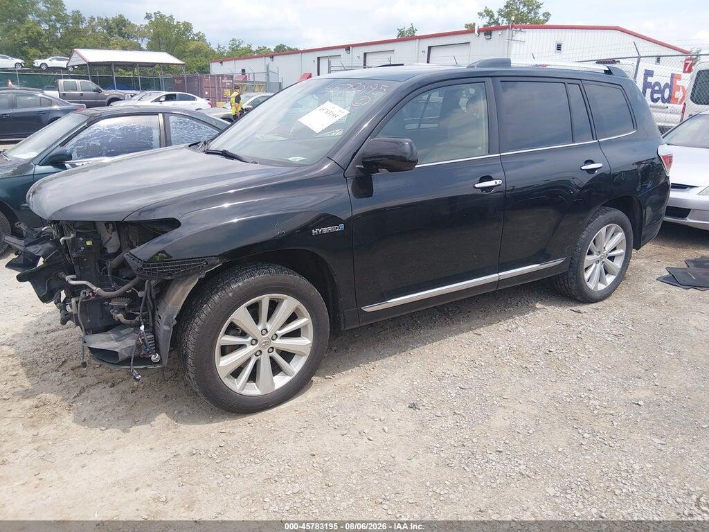 JTEDC3EH4D2018127 2013 TOYOTA HIGHLANDER HYBRID photo no. 2