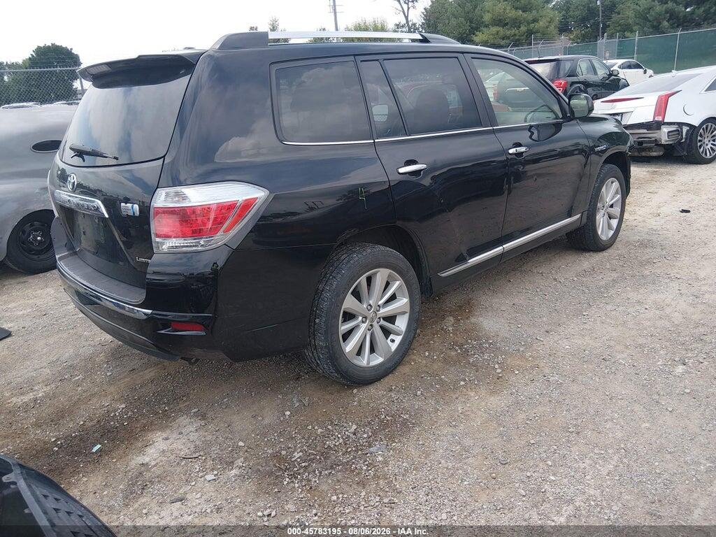 JTEDC3EH4D2018127 2013 TOYOTA HIGHLANDER HYBRID photo no. 4