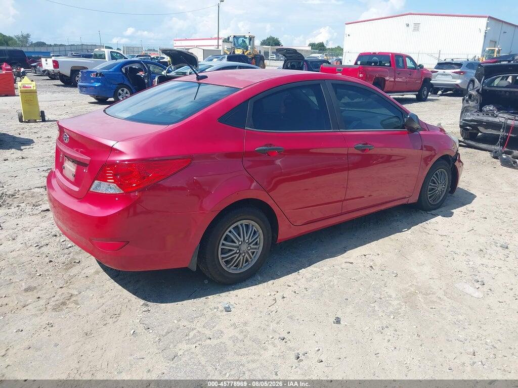 KMHCT4AE1DU424836 2013 HYUNDAI ACCENT photo no. 4