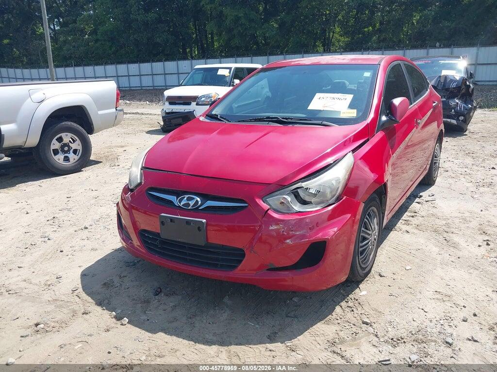 KMHCT4AE1DU424836 2013 HYUNDAI ACCENT photo no. 6