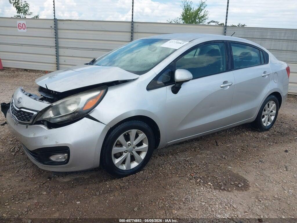KNADN4A30D6132226 2013 KIA RIO photo no. 2
