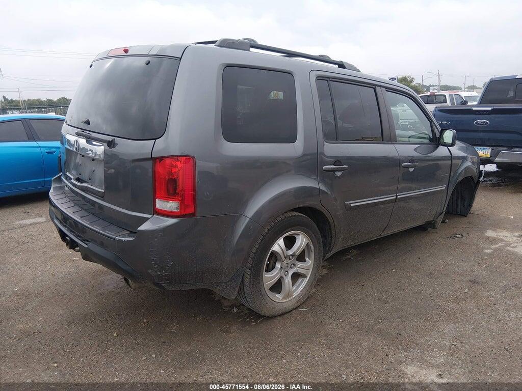5FNYF3H54DB031276 2013 HONDA PILOT photo no. 4