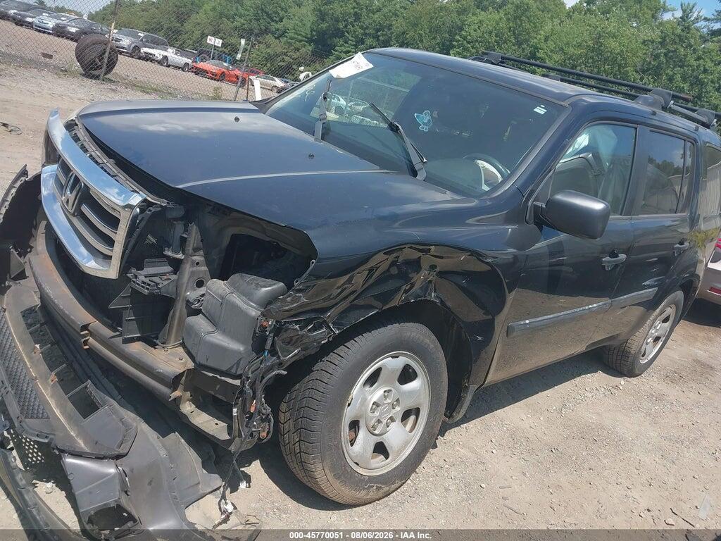 5FNYF4H29DB079724 2013 HONDA PILOT photo no. 2