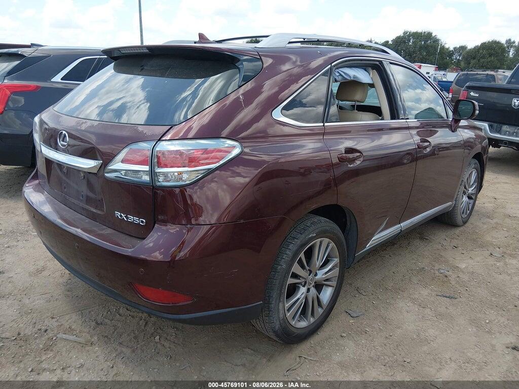 2T2ZK1BA4DC088295 2013 LEXUS RX 350 photo no. 4